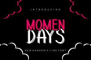 Momen Days Font