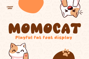 Momocat – Cute Font