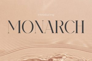 Monarch – Modern Font
