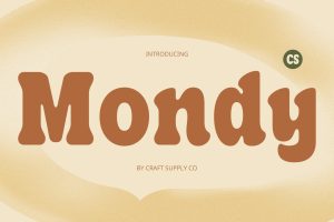 Mondy – Retro Font