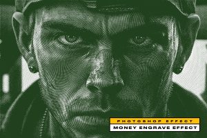 Money Engrave Effect