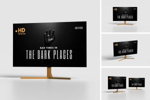 Monitor Tv Mockup