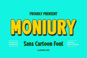 Moniury – Sans Cartoon Font