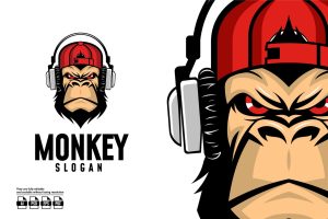 Monkey Logo Template