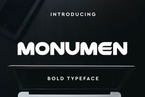 Monumen Bold Font