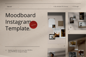 Moodboard Instagram Template