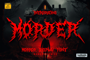 MordeR Metal Horror Font