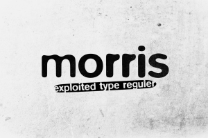Morris Punk Typeface