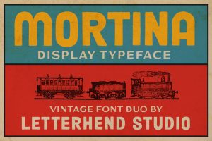 Mortina Font Duo – Display Typeface