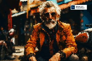 Mosaic Art Photo Effect