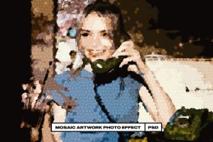 Mosaic Artwork Photo Effect
