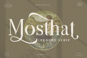 Mosthat – Modern Serif Font
