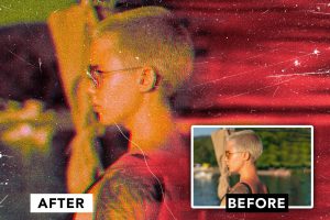 Motion Blur Texture Photo Effect