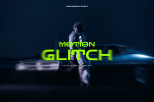 Motion Glitch Photoshop Effect