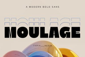 Moulage – Logo Branding Font – Sport Game Sans