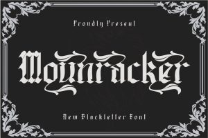 Mounracker – Blackletter Font