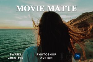 Movie Matte Photoshop Action