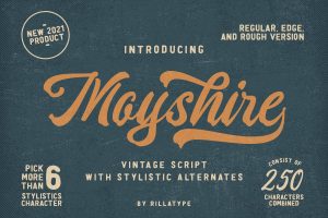 Moyshire – Vintage Script