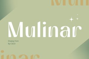 Mulinar – Art Nouveau Font