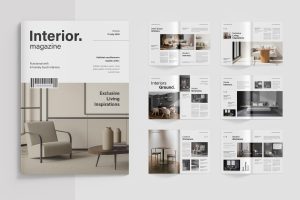 Multi-page Modern Magazine Template