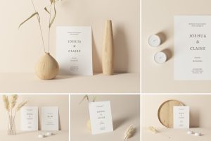 Multipurpose Paper Stationery Mockups