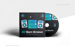 Music CD / Digital Cover Artwork Template