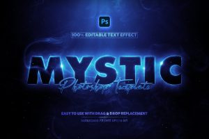 Mystic Text Logo Effect