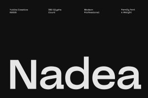 Nadea Font Family
