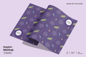 Napkin Mockup