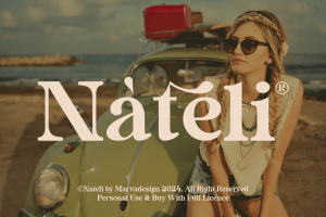 Nateli – A Serif Display Font
