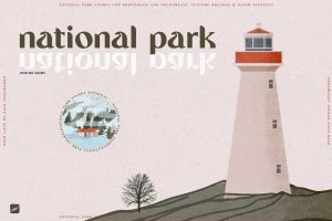 National Park Stamp