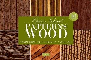 Natural Wood Patterns Vol.3