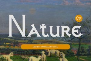 Nature – Uncial Font