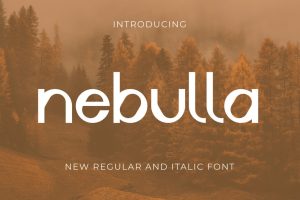 Nebulla – Feminine Creative Typeface