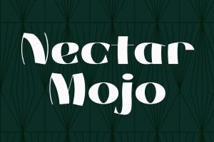 Nectar Mojo- Art Deco Typeface