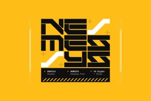 NEMESYS – Futuristic Cyberpunk Font