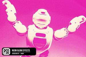 Neon Glow Photo Effects