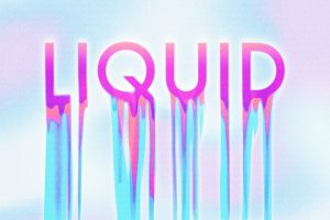 Neon Liquid Text Effect