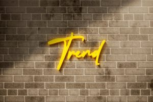 Neon Logo Mockup
