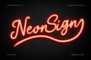 Neon Sign Board