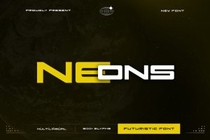 Neons – A Futuristic Font