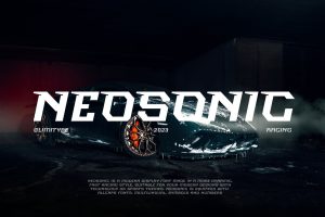 Neosonic – Futuristic Font