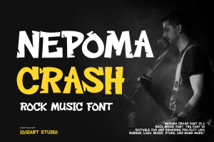 Nepoma Crash – Rock Music Font