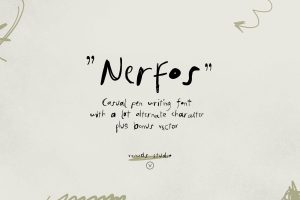 Nerfos Font