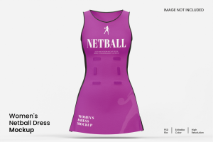 Netball Dress Mockup