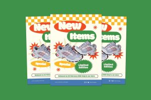 New Items Shoes Flyer