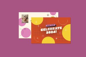 New Year Greeting Card