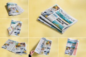 Newspaper Advert Mockups