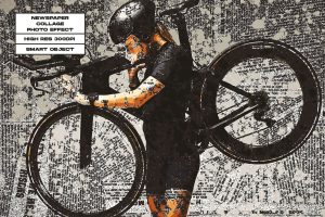 Newspaper Collage Photo Effect