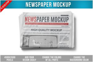 Newspaper Mockup